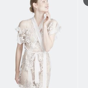Rya Collection Charming Sequined Lace Cover Up Robe